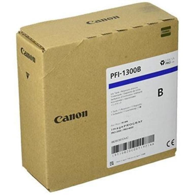 Cartus cerneala Canon PFI-1300BL, blue, capacitate 330ml, pentru Canon imagePROGRAF,