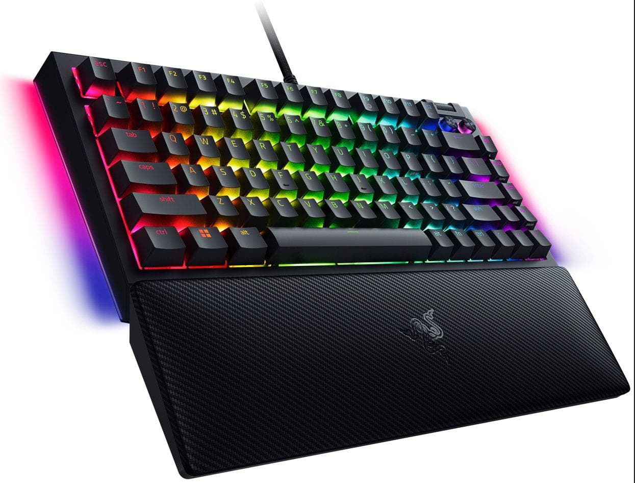 Tastatura mecanica gaming BlackWidow V4 75%, taste ABS, layout Intls. - 4