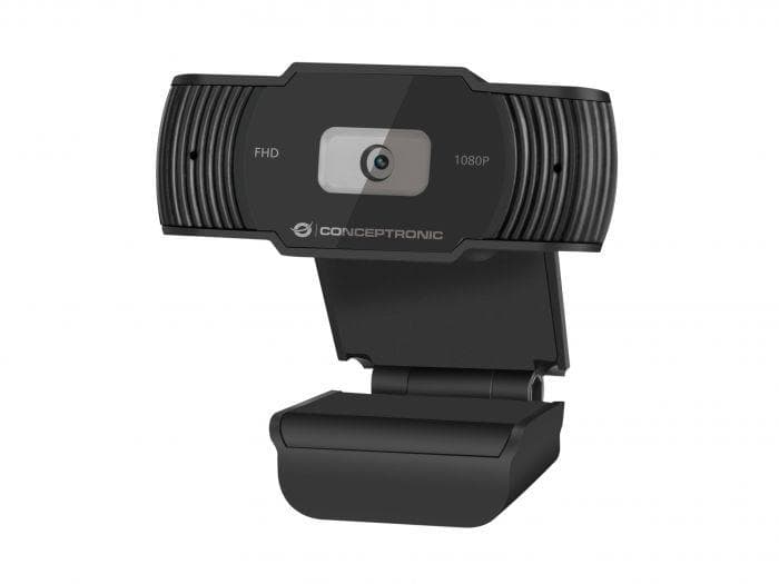 Camera Web Conceptronic AMDIS, rezolutie video Full HD, USB 2.0, - 2