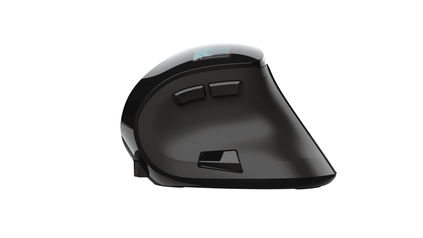 Mouse Trust Voxx, Rechargeable Ergonomic Wireless, negru - 12