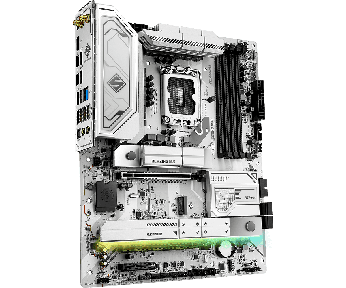 Placa de baza ASRock Z890 Steel Legend WiFi, Socket 1851, - 4