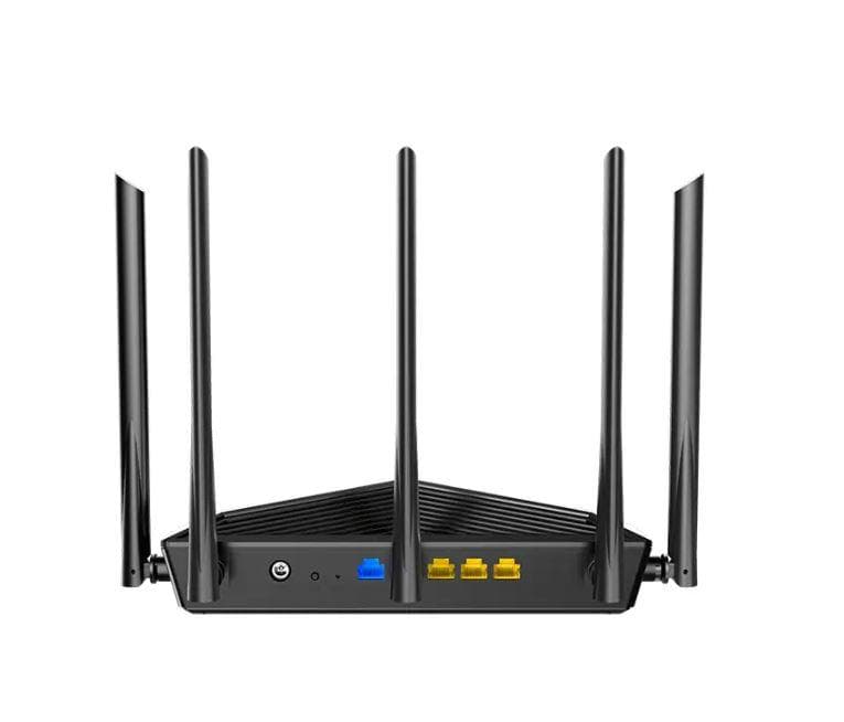 Wireless Router Tenda, RX27PRO;  AXE5700, TRI-Band Gigabit Wi-Fi 6 - 3