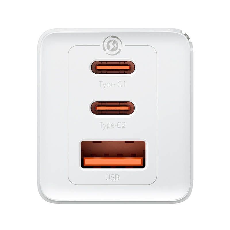 Incarcator retea Baseus GaN5 PRO, Quick Charge 65W, 2 porturi - 2
