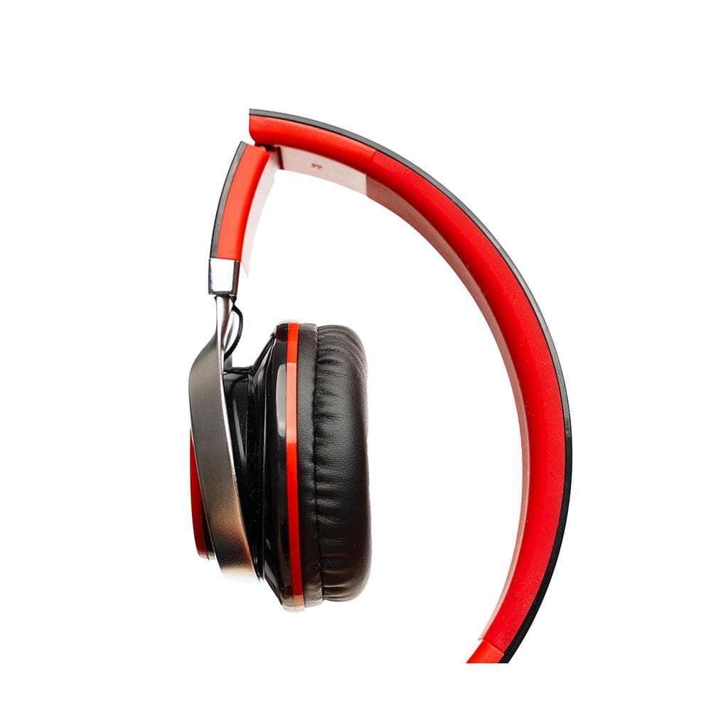 Casti Over-ear SPACER SPHS-SILVER, Cu fir, Rosu - 4