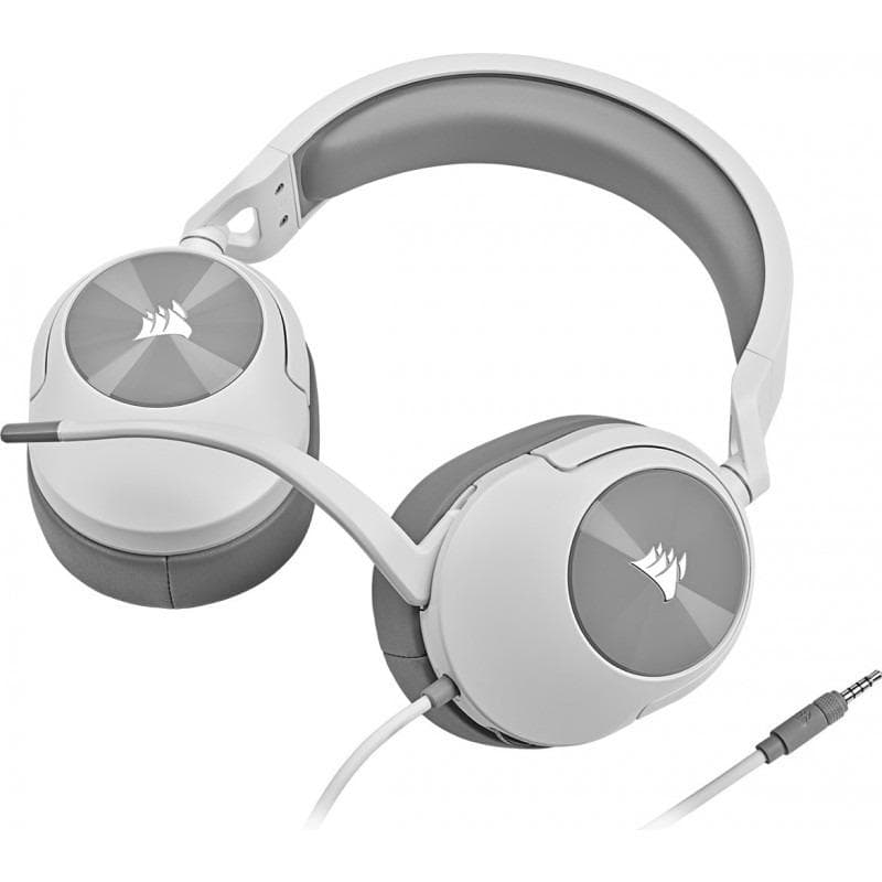 Casti Gaming Head-band Corsair HS55 SURROUND, Wired, Alb - 3