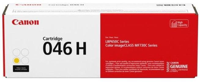 Toner Canon CRG046HY, Galben, capacitate 5000 pagini, pentru seriile LBP65x