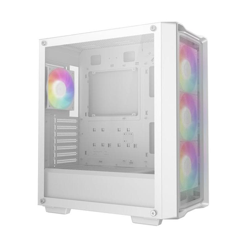 Carcasa DEEPCOOL CC560 MESH V2 WH, RGB, Mid Tower, White - 2