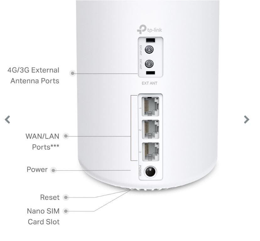 TP-Link DECO X50-4G (1-pack), Gateway 4G&Unitate mesh WI-FI6, AX3000, Standarde - 2