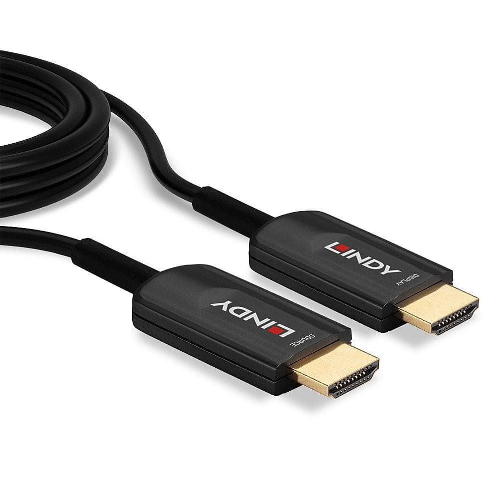 Cablu Lindy LY-38381, HDMI Fibre Optic Hybrid Ultra High Speed, - 2