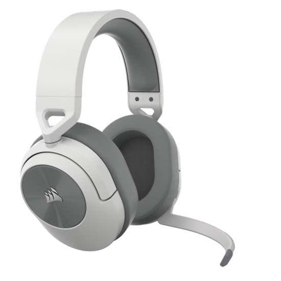 Casti Head-band CORSAIR HS55 WIRELESS, Fara Fir, Alb