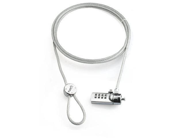 Cablu de securitate laptop Natec, lungime cablu 180 cm, material