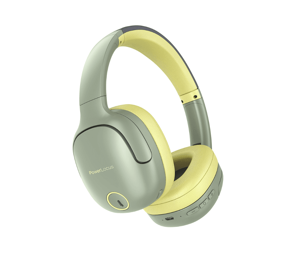 Casti Over-ear PowerLocus P7, Wireless, Gri - 3