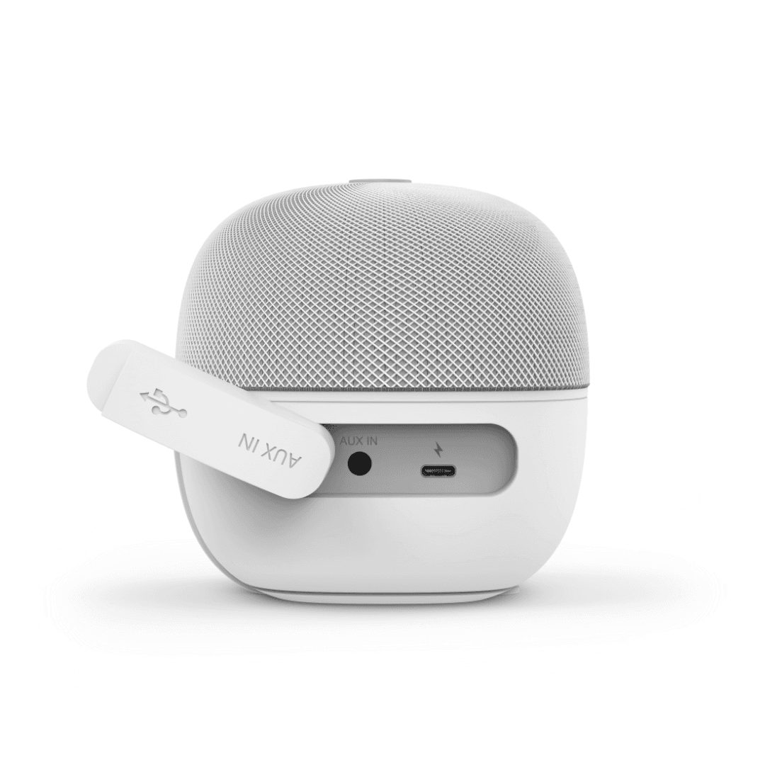 Hama Boxa Tube 2.0, conectare Bluetooth, putere 4W, alb - 4