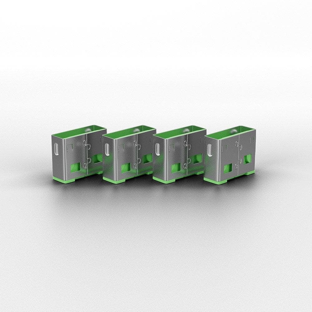Lindy LY-40453, USB Type A Port Blocker Key, 4 bucati, - 2
