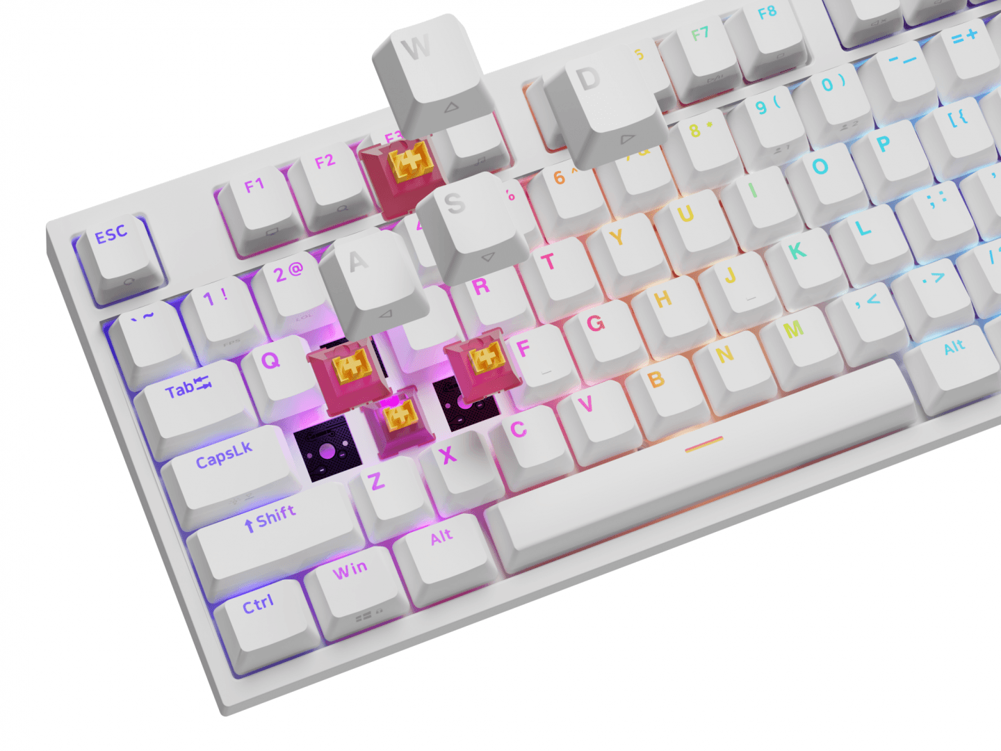 Tastatura gaming mecanica cu fir Genesis Thor 404, iluminare RGB, - 8