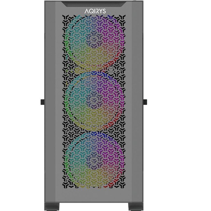 Carcasa AQIRYS AQUILLA, RGB, Mid Tower, Black - 3