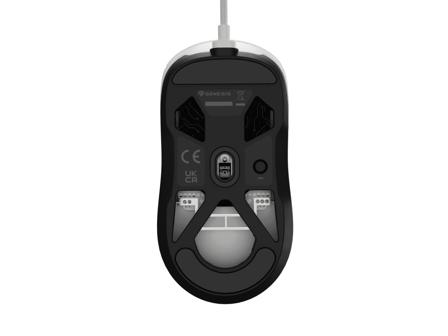 Mouse gaming cu fir Gensesis Krypton 660, interfata USB, 12000 - 11