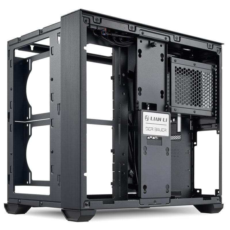 Carcasa Lian Li O11 Air Mini, RGB, Mid Tower, Black - 8