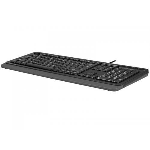 Tastatura A4TECH, cu fir, 104 taste format standard, USB, negru - 2