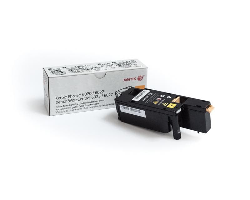 Toner Xerox 106R02762, yellow, 1000 pag, Phaser 6020 / Phaser6022
