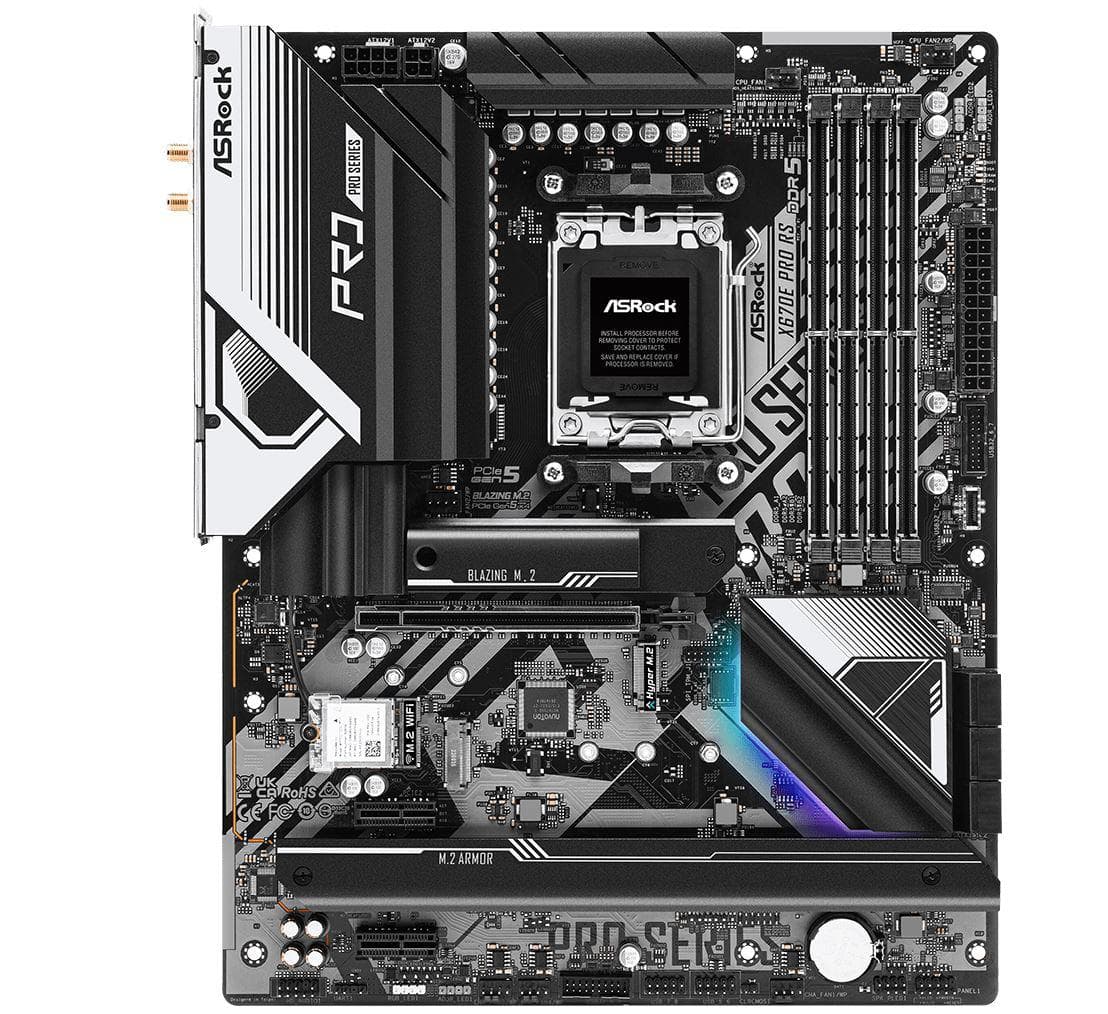 Placa de baza ASRock X670E Pro RS, Socket AM5, DDR5, - 2