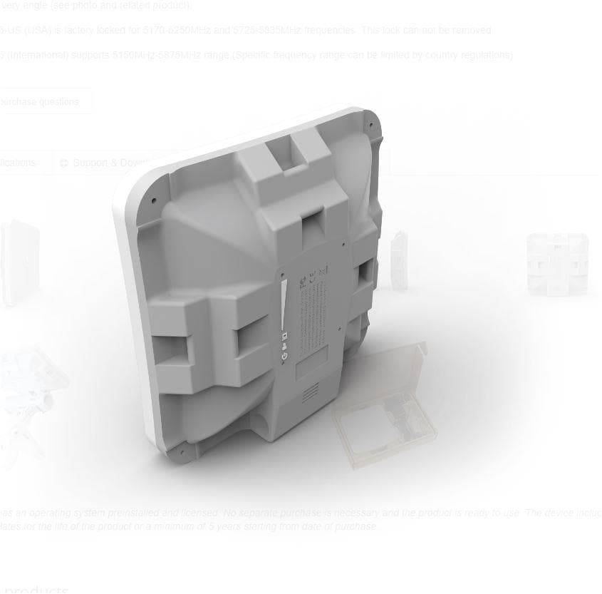 Mikrotik RBSXTSQ5ND SXTsq Lite 5 compact CPE, 16dbi, 5Ghz, outdoor, - 2