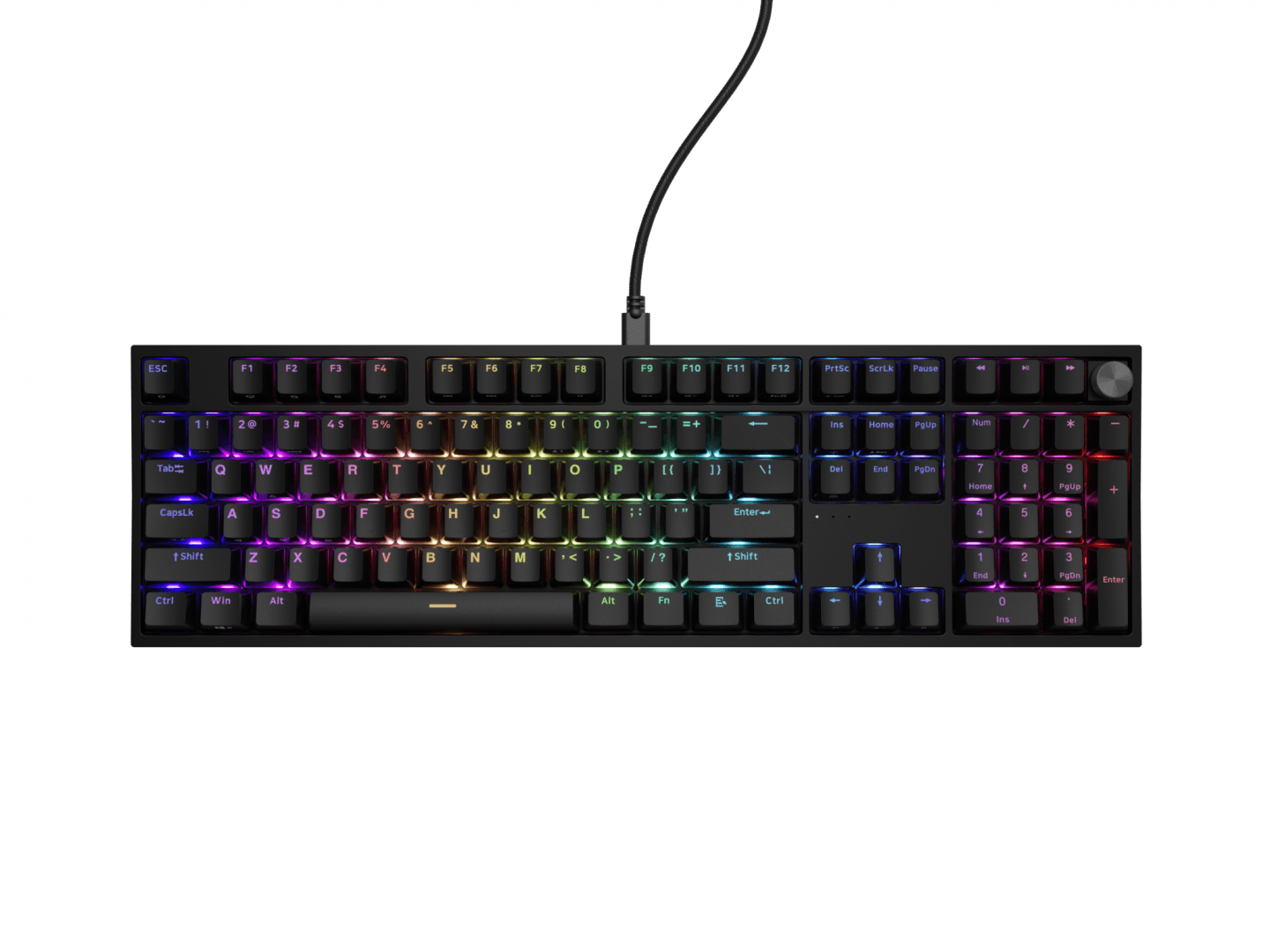 Tastatura gaming mecanica cu fir Genesis Thor 404 , iluminare - 2