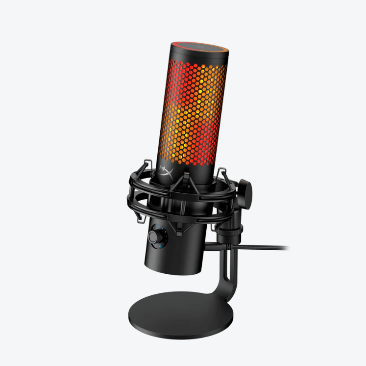 Microfon gaming HyperX QuadCast 2 S pentru Streamers/Content Creators, cardioid, - 2
