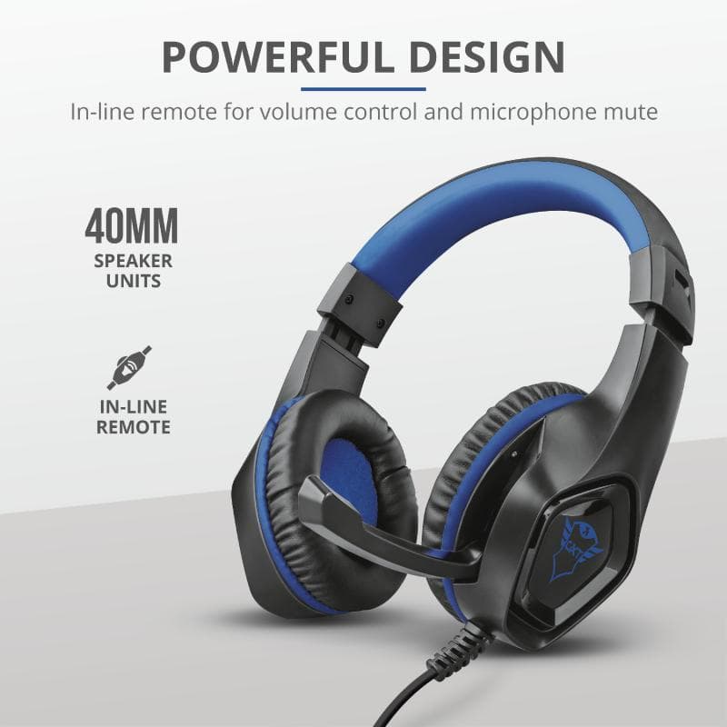 Casti Gaming Head-band Trust GXT 404B Rana, Wired, Negru - 4