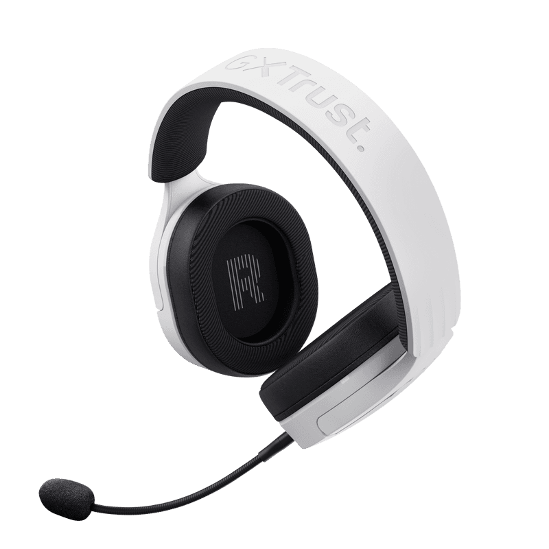 Casti Gaming Head-band Trust GXT 491W Fayzo, Wireless, Alb - 2