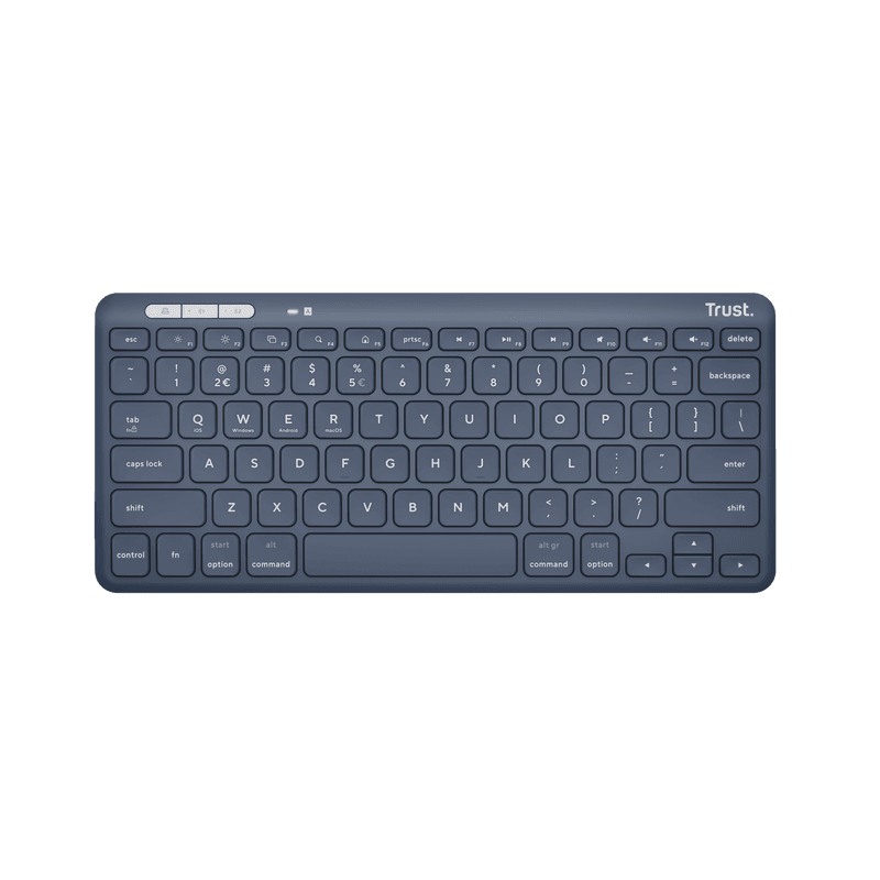 Tastatura Trust Lyra Wireless, albastru - 2