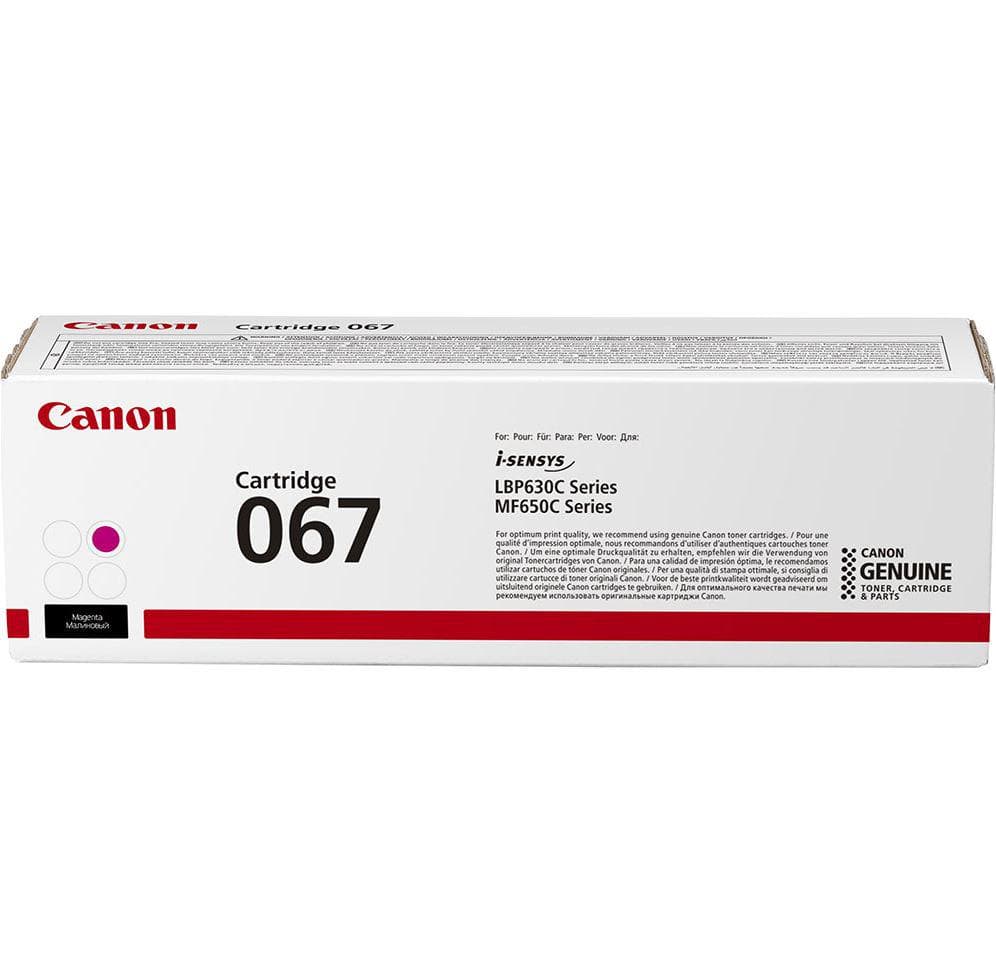 Toner Canon CRG067M, MAGENTA, capacitate 1250 pagini, pentru LBP-631 /