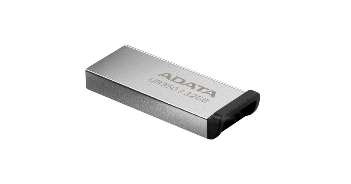 Memorie USB ADATA UR350 32 GB, USB 3.2, Argintiu - 2