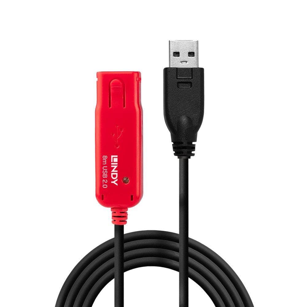 Cablu Lindy Active ExtensionPro LY-42780, USB 2.0, 8m, negru - 2