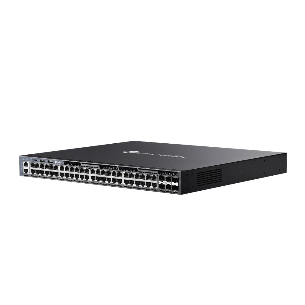 "Omada 48-Port Gigabit Stackable L3 Managed Switch with 6 10GE - 4