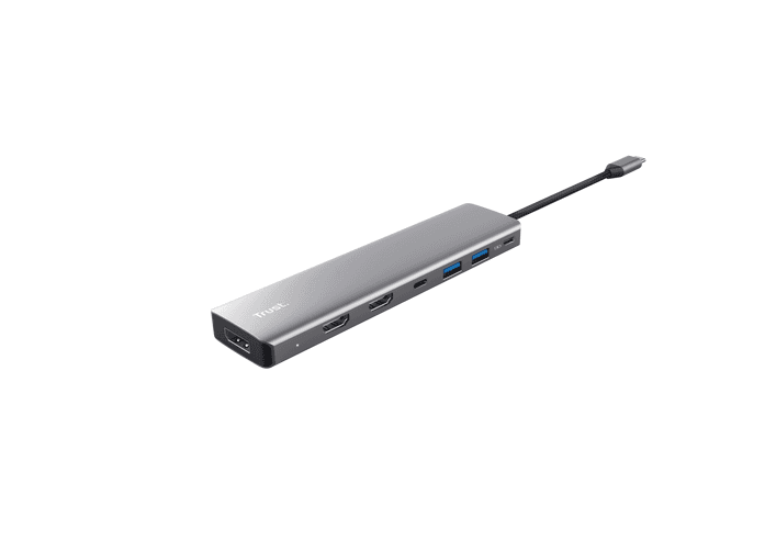 Adaptor Trust Dalyx 7-in-1, 2 porturi interfata USB-A 3.2 gen - 2