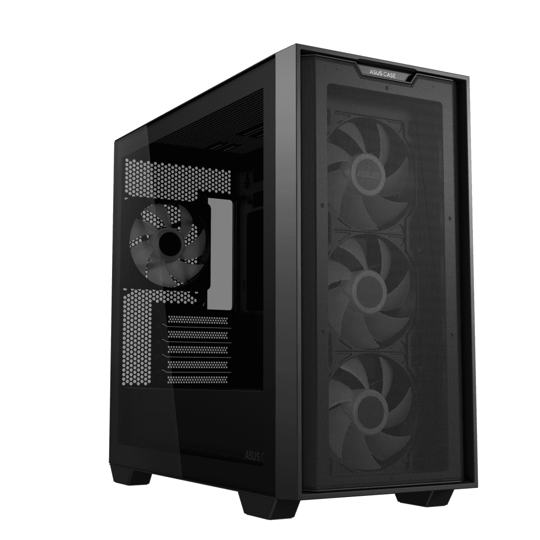 Carcasa ASUS A21 PLUS, RGB, Mid Tower, Black - 2