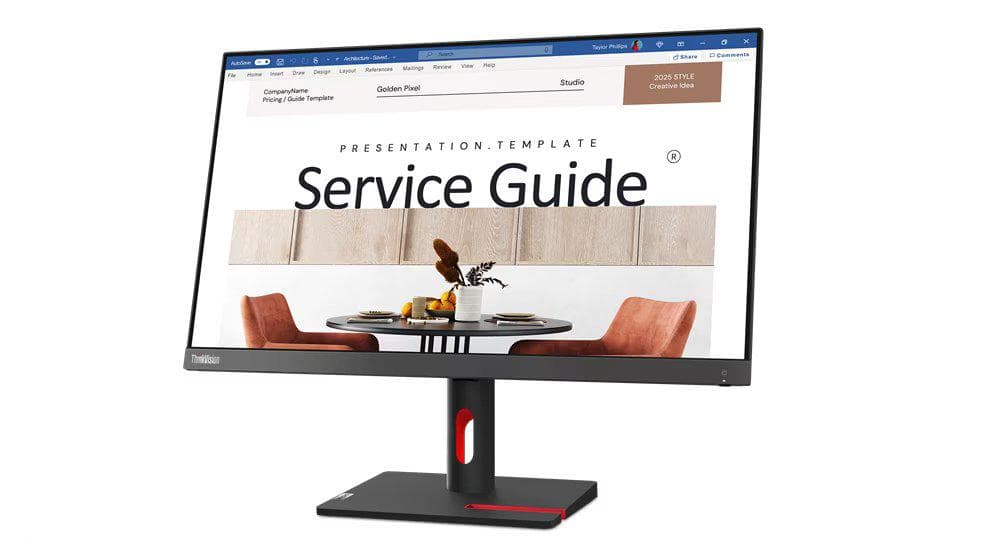 Monitor Lenovo ThinkVision S24i-30 23.8" IPS, FHD (1920x1080), 16:9, Brightness: - 3
