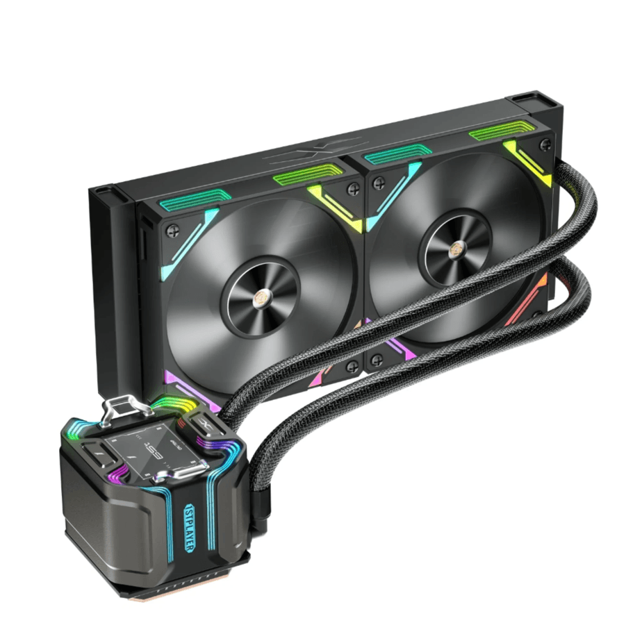 Cooler Procesor 1stPlayer X-Starship 240-bk, display IPS de 2,4 inches,
