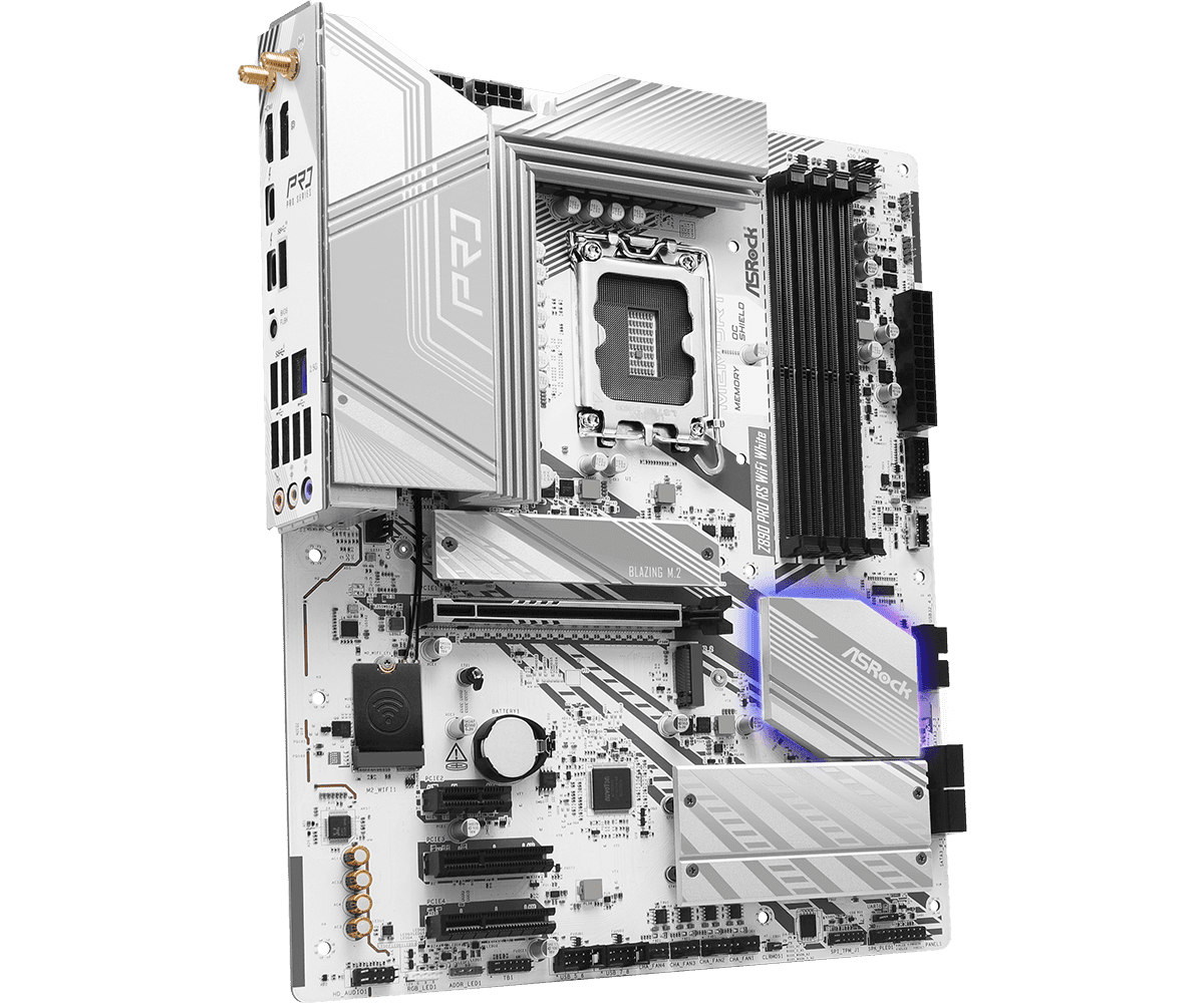 Placa de baza ASRock Z890 Pro RS WiFi White, Socket - 4