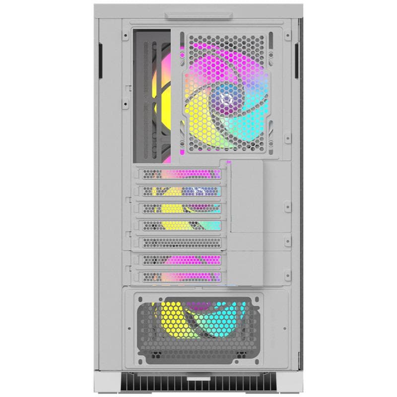 Carcasa AQIRYS XO-1, RGB, Mid Tower, White - 2