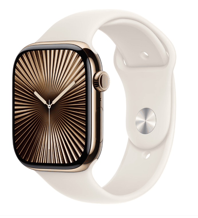 Apple Watch Series 10 GPS + Cellular 46mm Gold Titanium - 2