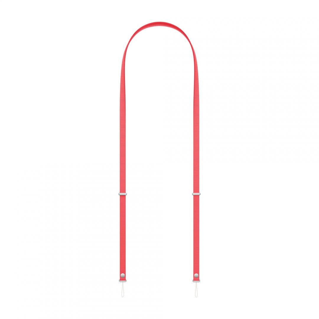 Crossbody Strap - Bright Guava