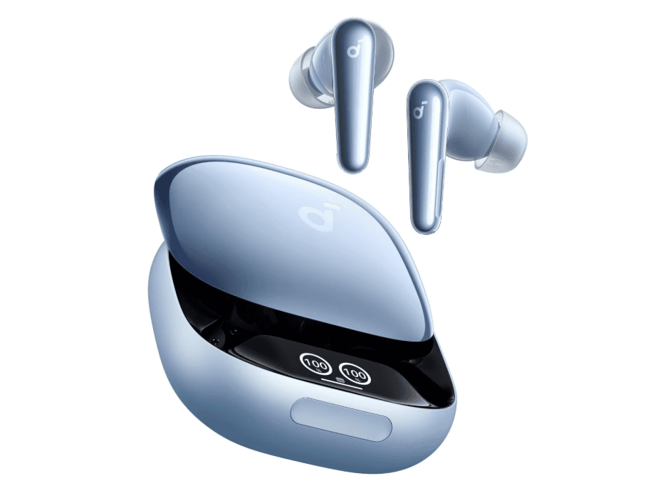 Casti In-ear ANKER SoundCore Liberty 4 Pro, Wireless, Noise-canceling, Albastru
