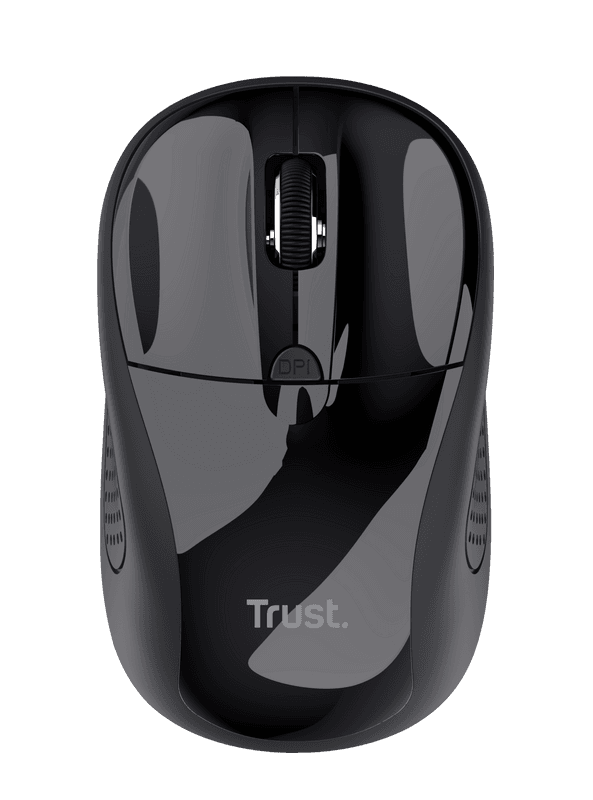 Mouse Trust Wireless, rezolutie maxima 1600 DPI, negru - 2
