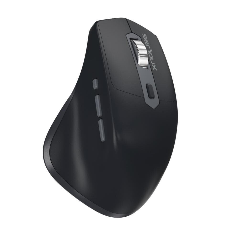 Mouse Serioux Apex 166 Wireless reincarcabil USB-C, Negru, senzor: Optic, - 4