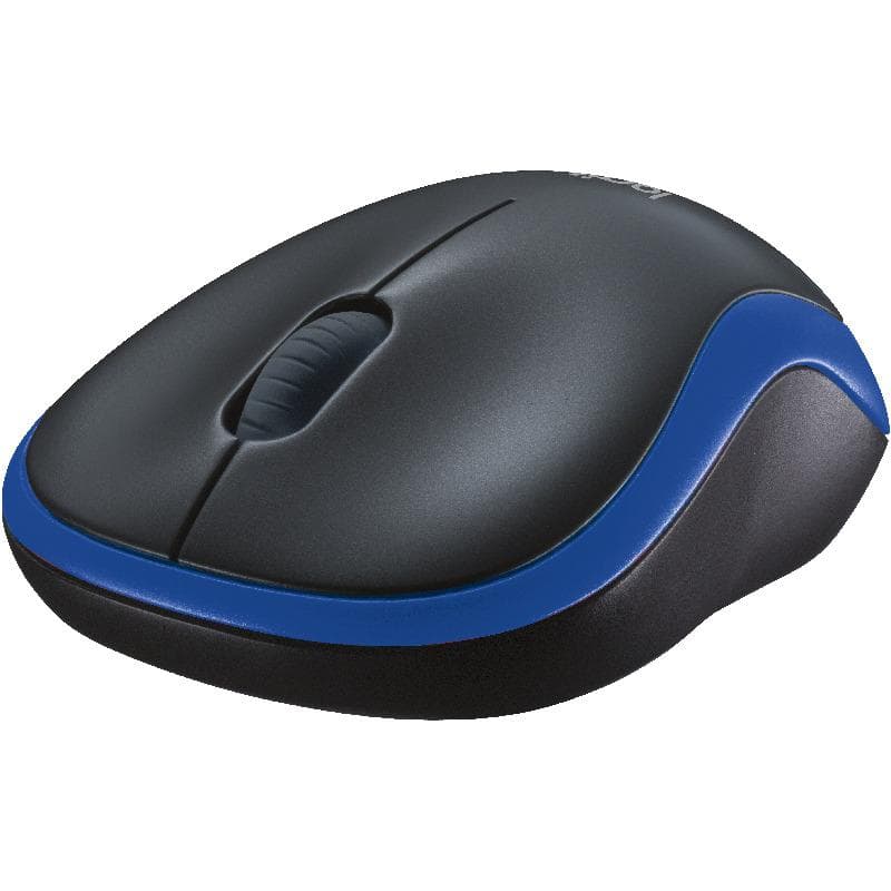 Mouse Logitech M185 Wireless, 1000 DPI, albastru - 3