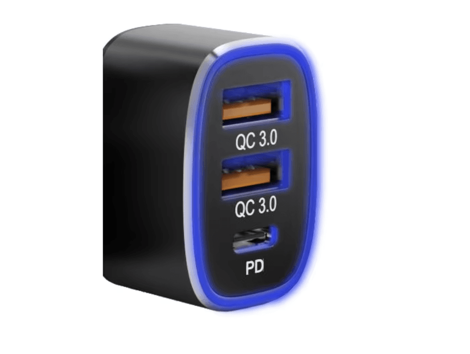 Incarcator auto Tellur FCC9 2x USB Type A QuickCharge 3.0, - 3