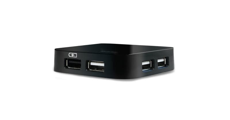 Hub USB D-Link DUB-H4, 4 porturi USB 2.0, negru - 2