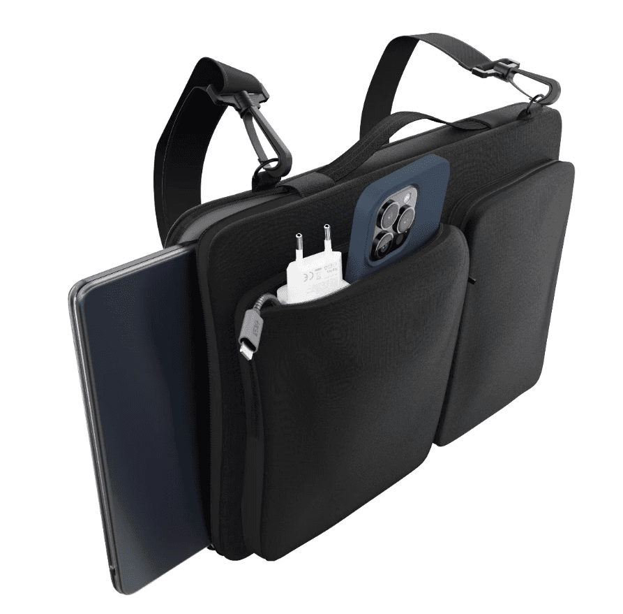 Geanta neagra de umar compatibilia cu MacBook Pro 16" 2023/